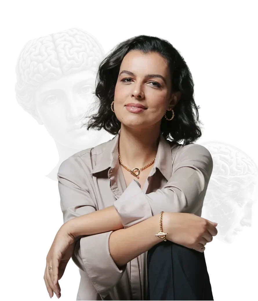 Dra. Bruna Lima, neurologista em Brasília, especializada no tratamento de doenças neurológicas como Parkinson e Alzheimer.